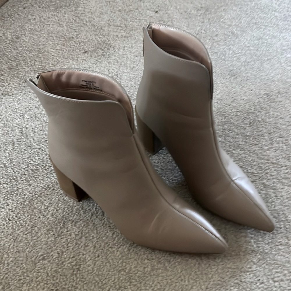 Journee C. Taupe booties